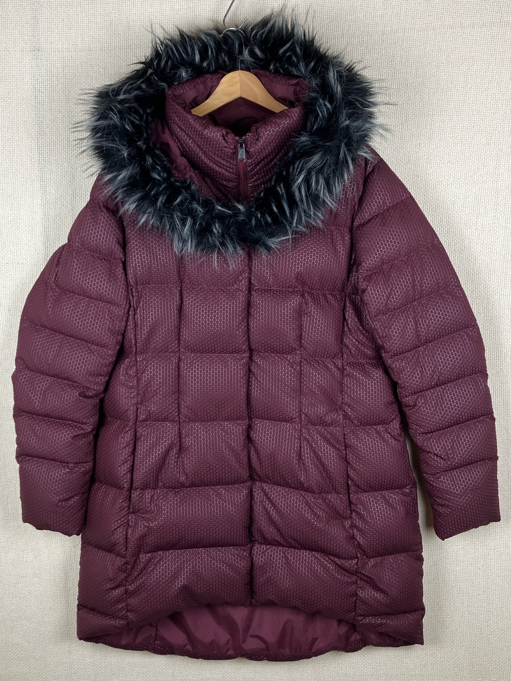 North Face Parkina Down Coat Parka Hooded Jacket